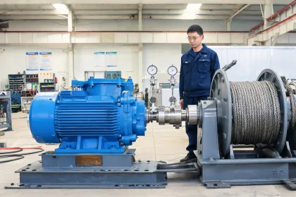 Marine deck machinery gearbox