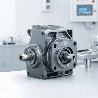 right angle gear reducer